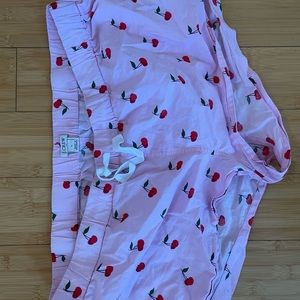 Cherry J crew pj shorts